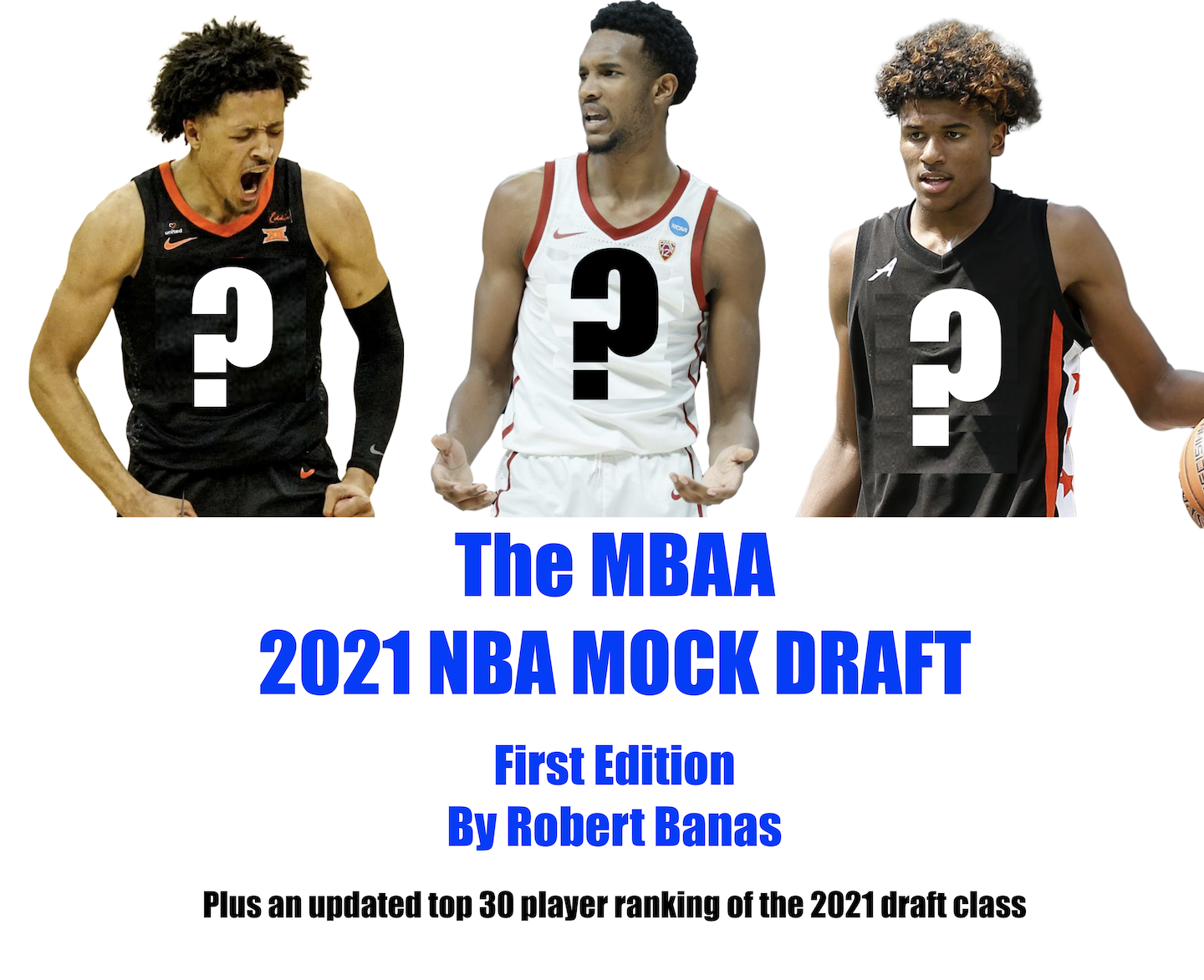 2021 NBA Mock Draft and Updated Top 30 Player Rankings
